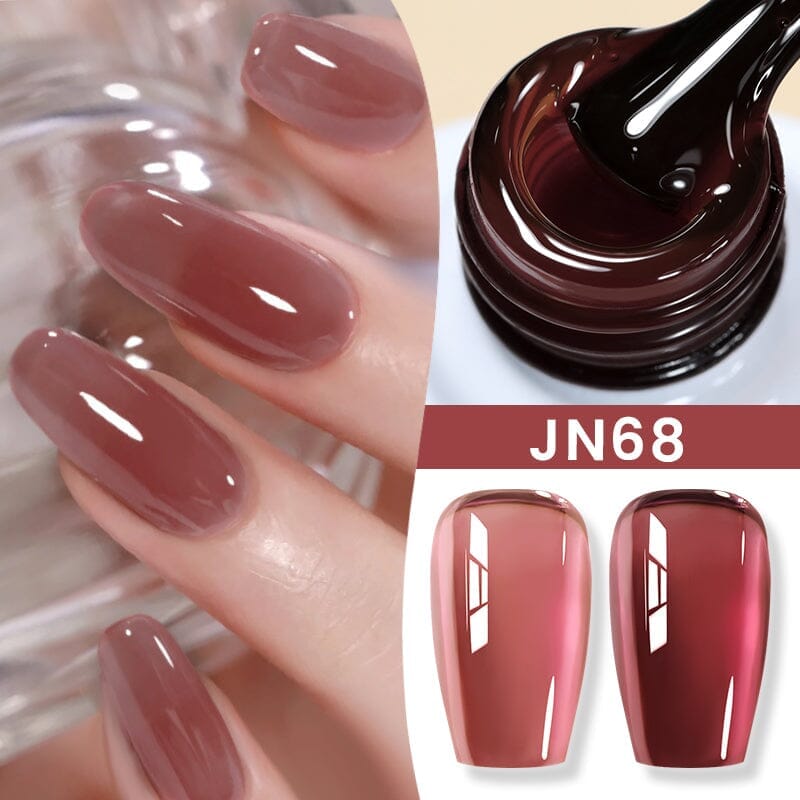 Christmas Series Color Gel Nail Polish 10ml - Long Lasting Holiday Nail Art for Parties & Gifts