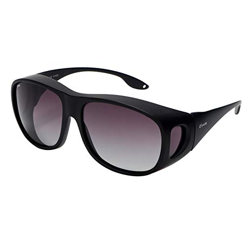 Black Frame/ Gray Purple Lens