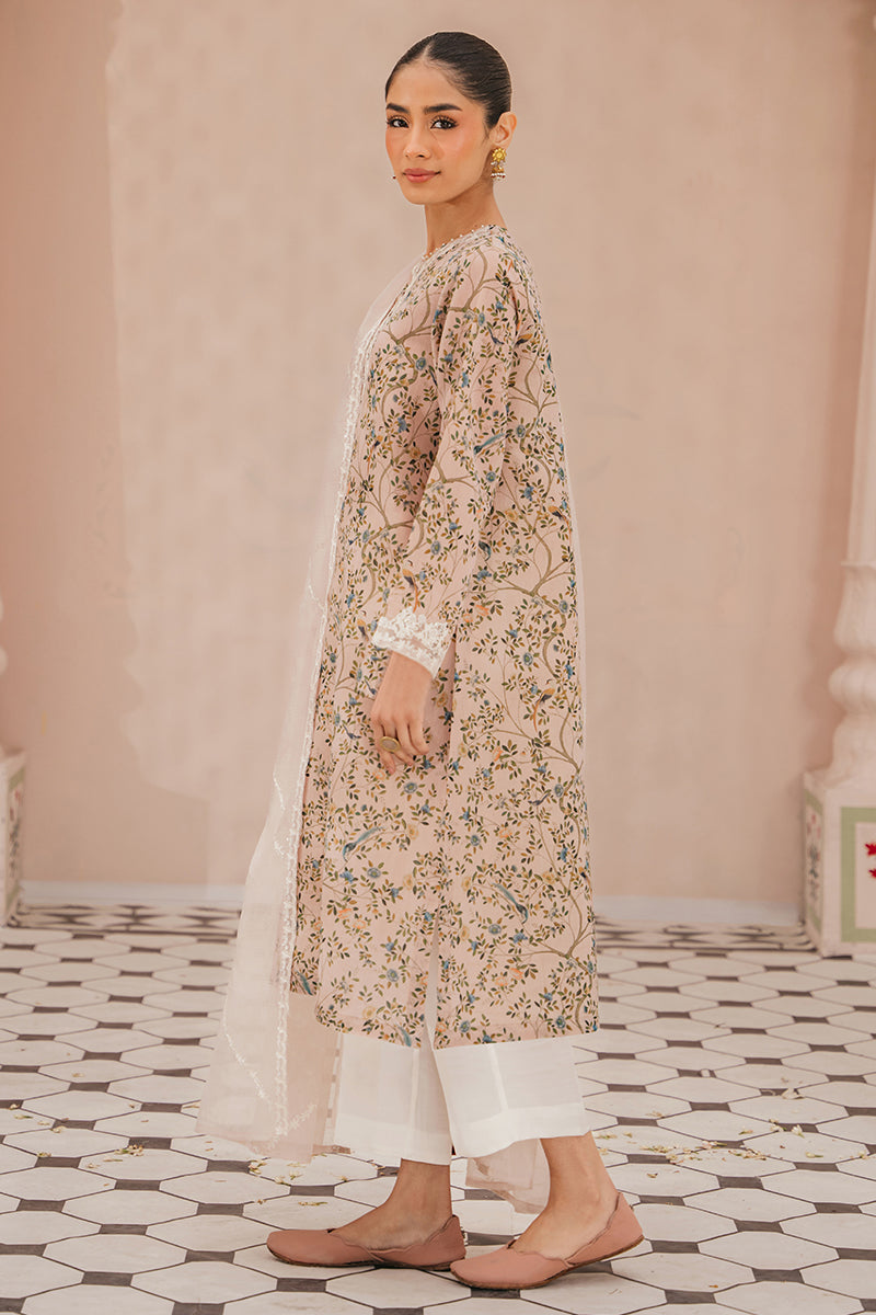 ASH ROSE 2-Piece Set (Shirt & Dupatta) - Elegant Indian Ethnic Wear for Women | Perfect for Weddings, Festivals & Special Occasions