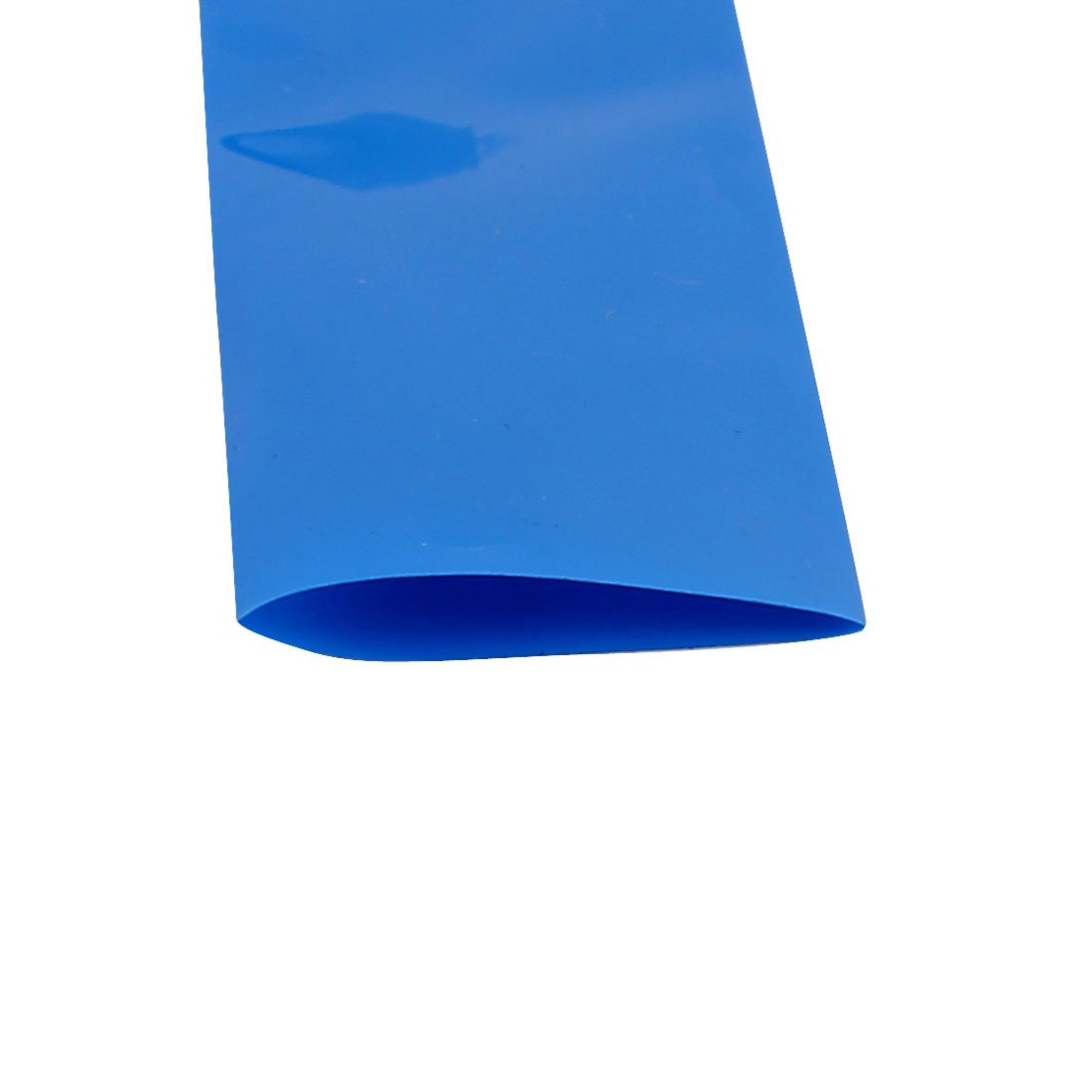 uxcell 40mm Flat Width 2.1M Length PVC Heat Shrink Tube Blue for 18650 Batteries - Waterproof Insulation for DIY Electronics, Battery Packs & Wire Protection