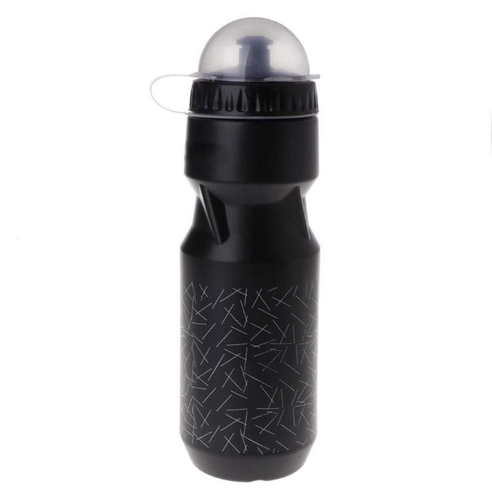 Kaaka 750ml Leakproof Water Bottle for Gym, Travel & Hiking - Black