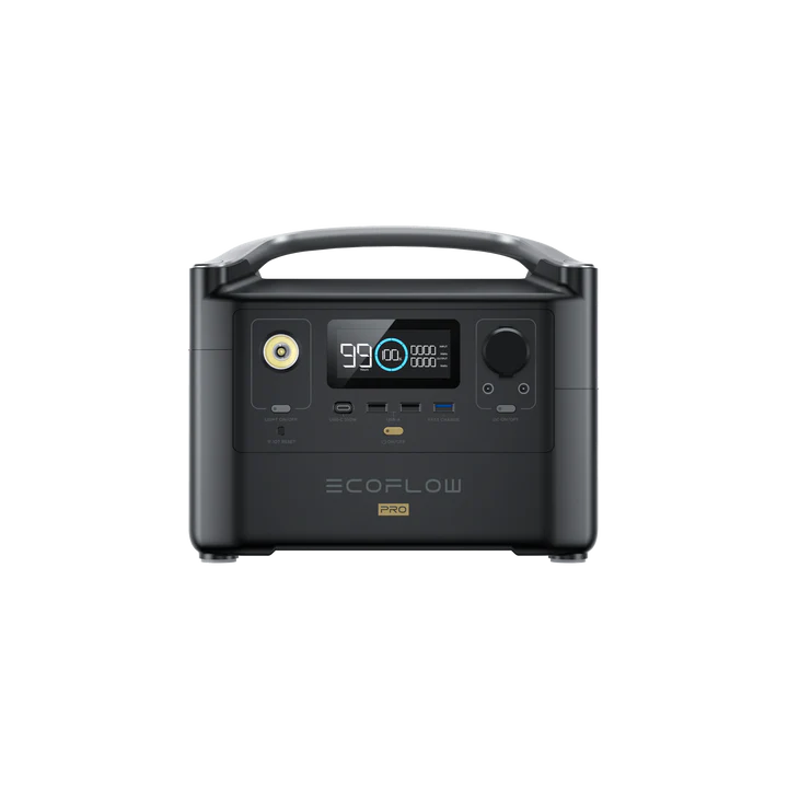 EcoFlow River Pro Portable Power Station 600W - Solar Generator for Camping, RV, Emergencies & Outdoor Adventures - Fast Charging & Lightweight Backup Battery