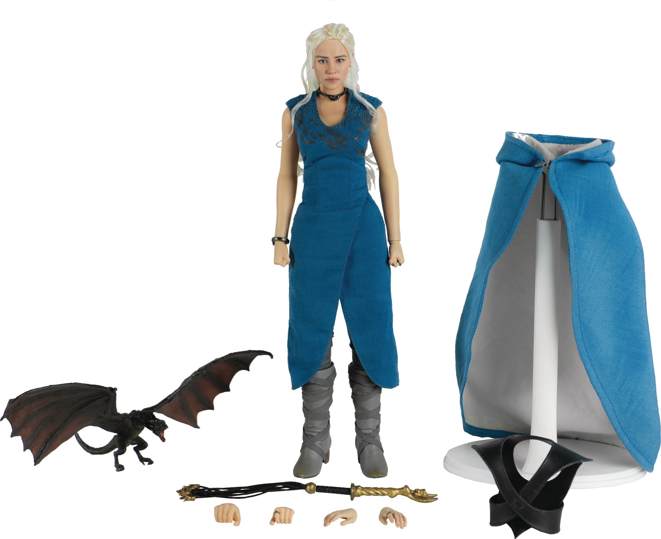 ThreeZero Game of Thrones Daenerys Targaryen 1/6 Scale Collectible Action Figure - Perfect for Display, GOT Fans & Fantasy Collectors