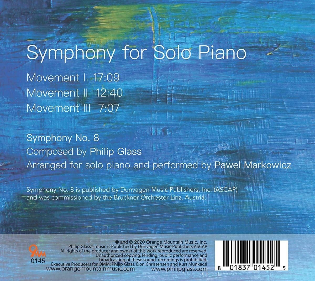 Philip Glass: Symphony for Solo Piano - Classical Music for Meditation, Study & Relaxation | Perfect for Piano Enthusiasts & Music Lovers