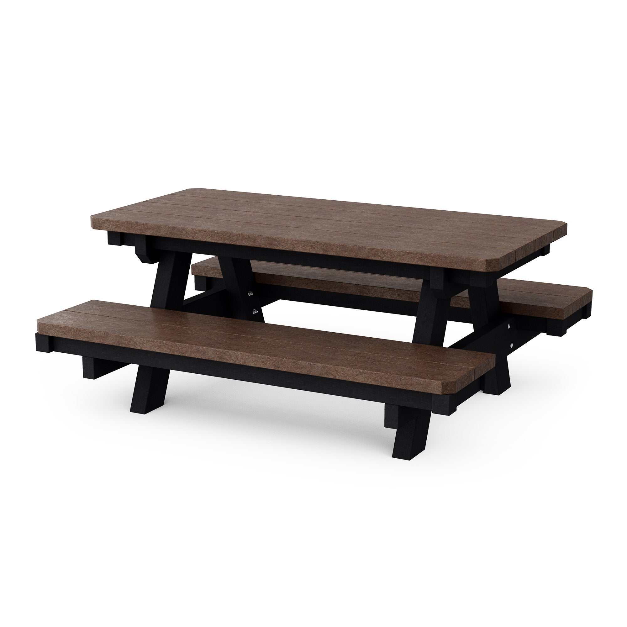 Heritage Kids Picnic Table - Durable Outdoor Wooden Table for Children's Playtime, Backyard, and Garden Activities
