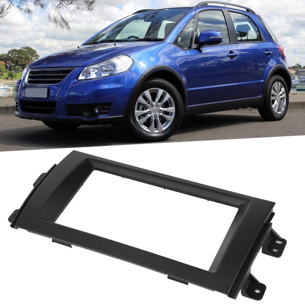 Universal Car Stereo Dash Kit - Radio Mounting Frame & Trim Panel for Suzuki SX4 | Car DVD Installation & Dashboard Modification Accessories | Perfect for Aftermarket Stereo Upgrade & Vehicle Interior Customization