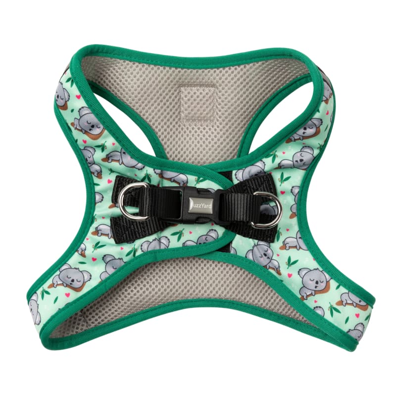 Fuzzyard Dreamtime Koalas Dog Step-in Harness - Adjustable Soft Padded Vest for Small Medium Large Dogs (6 Sizes) | Perfect for Walking, Hiking & Outdoor Adventures