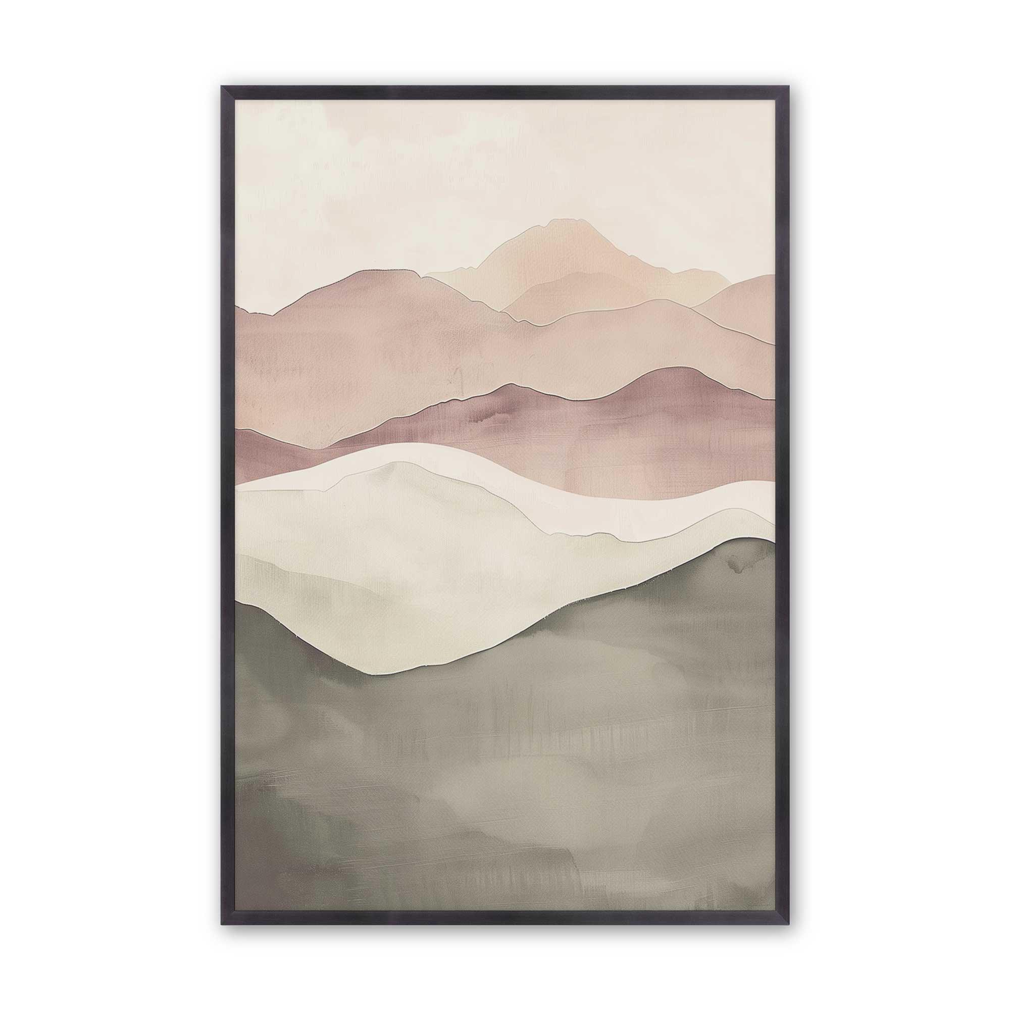 Elegant Dusky Rhodonite Print - Stunning Rose Quartz Pattern for Home Decor, Wall Art & Gift Ideas | Perfect for Living Room, Bedroom & Office Aesthetics