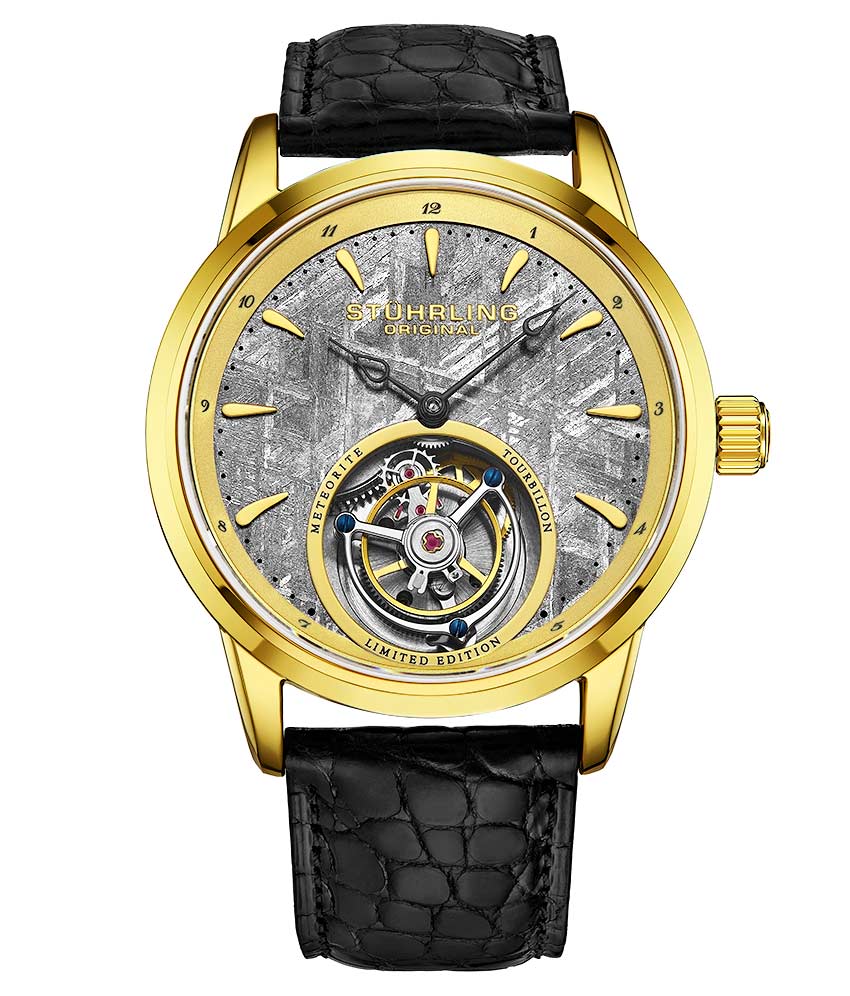 Galactic Labyrinth 42mm Tourbillon Watch - Luxury Automatic Mechanical Timepiece for Men - Perfect for Formal Events, Business Meetings & Collector's Display
