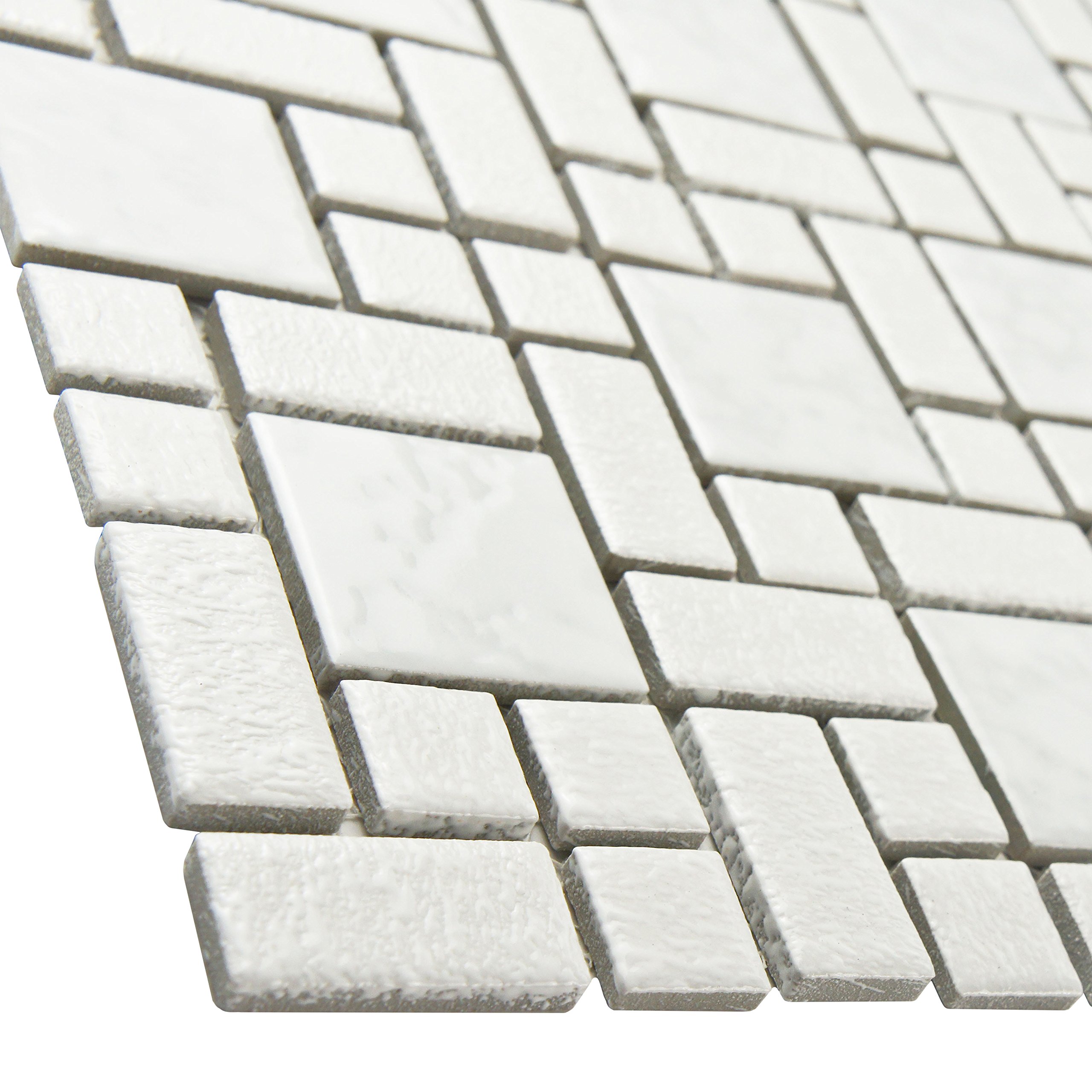 Merola Tile FKOUV101 University White 11.75