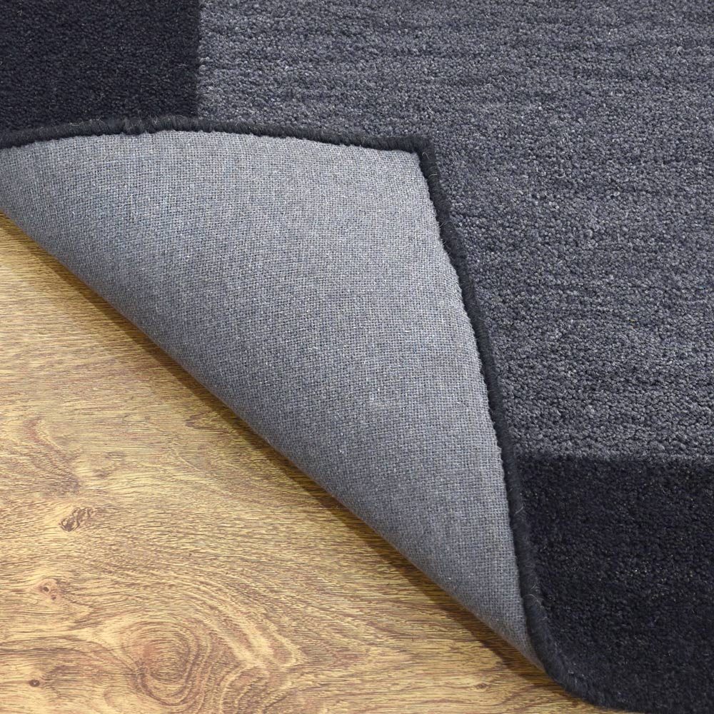 Premium Hand Tufted Area Rug - Soft Modern Boho Chic Carpet for Living Room, Bedroom, Nursery - Non-Slip Eco-Friendly Floor Decor (5'x7', Gray) | Perfect for Home Decor, Office Spaces & Cozy Reading Nooks