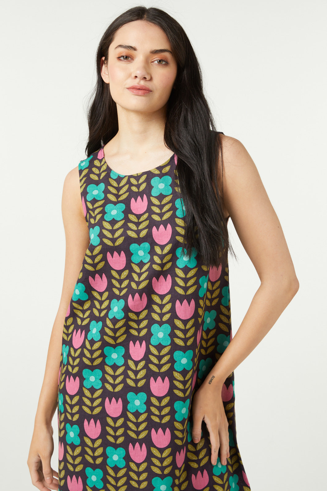 Jenny Shift Dress - Women's Flowy A-Line Casual Dress for Work & Weekend | Perfect for Office, Brunch & Date Nights