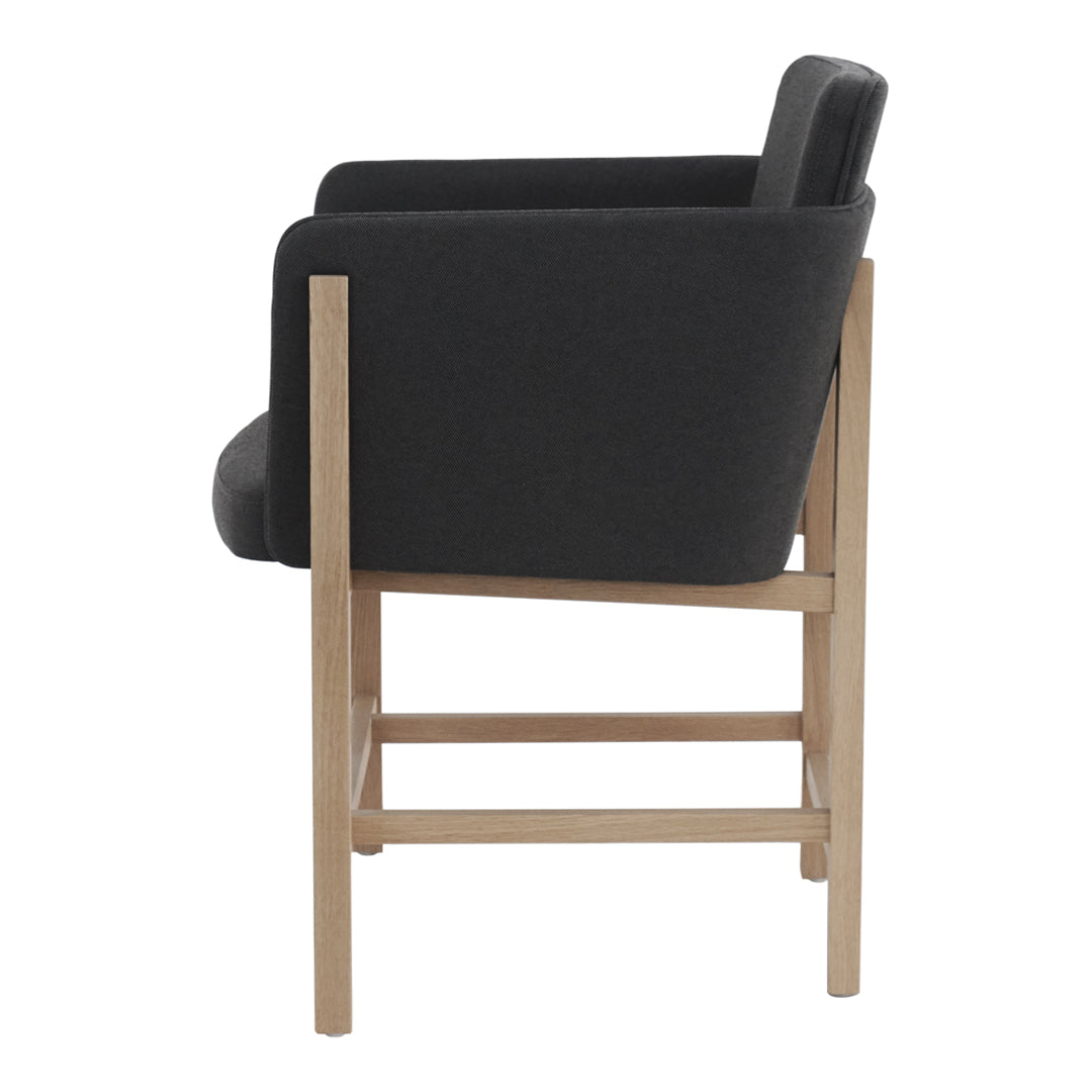 Aya Modern Dining Armchair - Comfortable Upholstered Seat for Kitchen, Dining Room & Office - Perfect for Home Decor & Entertaining