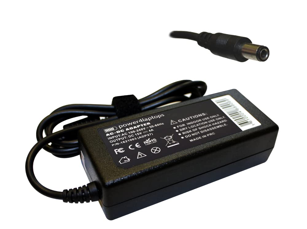 Original Title: Power4Laptops AC Adapter Charger Power Supply Compatible with Toshiba PA2444U   Optimized Title: Power4Laptops 65W AC Adapter Charger for Toshiba PA2444U Laptop - Universal Power Supply Cord for Satellite, Tecra Series - Perfect for Home, Office & Travel Use