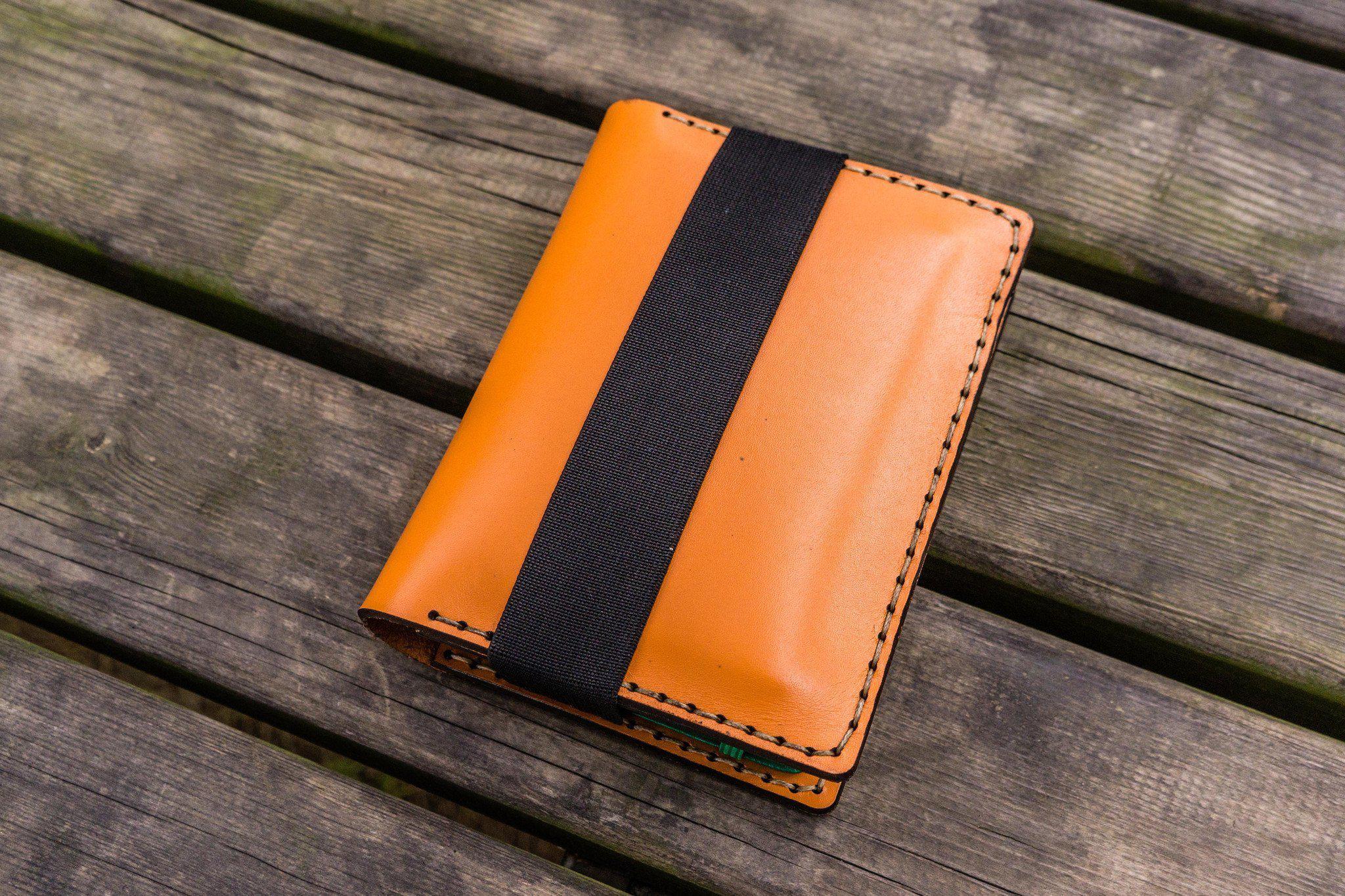 Premium Genuine Leather Moleskine Journal Cover - Orange | Handmade Notebook Protector for Daily Writing, Travel & Office Use | Perfect Gift for Writers & Professionals