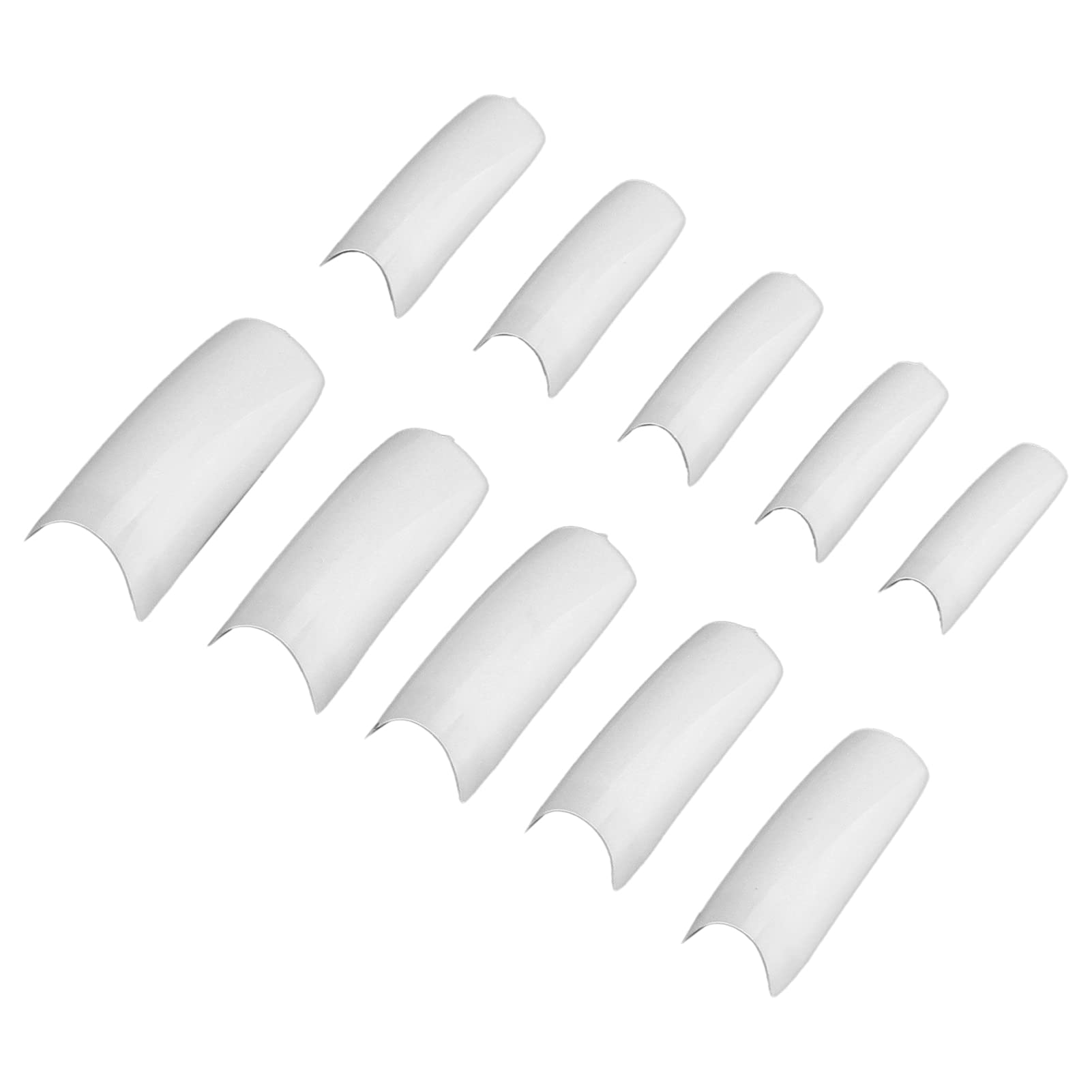 False Nails - Durable Nail Tips for Professional Salon & Home Use | Perfect for Nail Art, Manicures & Cosmetics Stores
