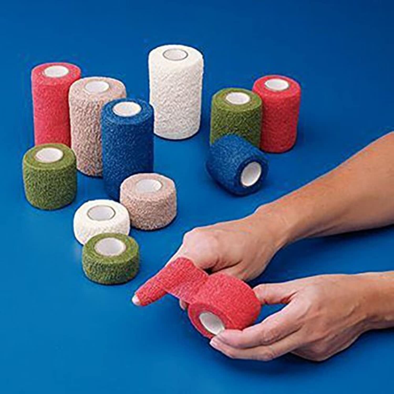Andover Co-Flex Cohesive Flexible Bandage - Tan, 1.5