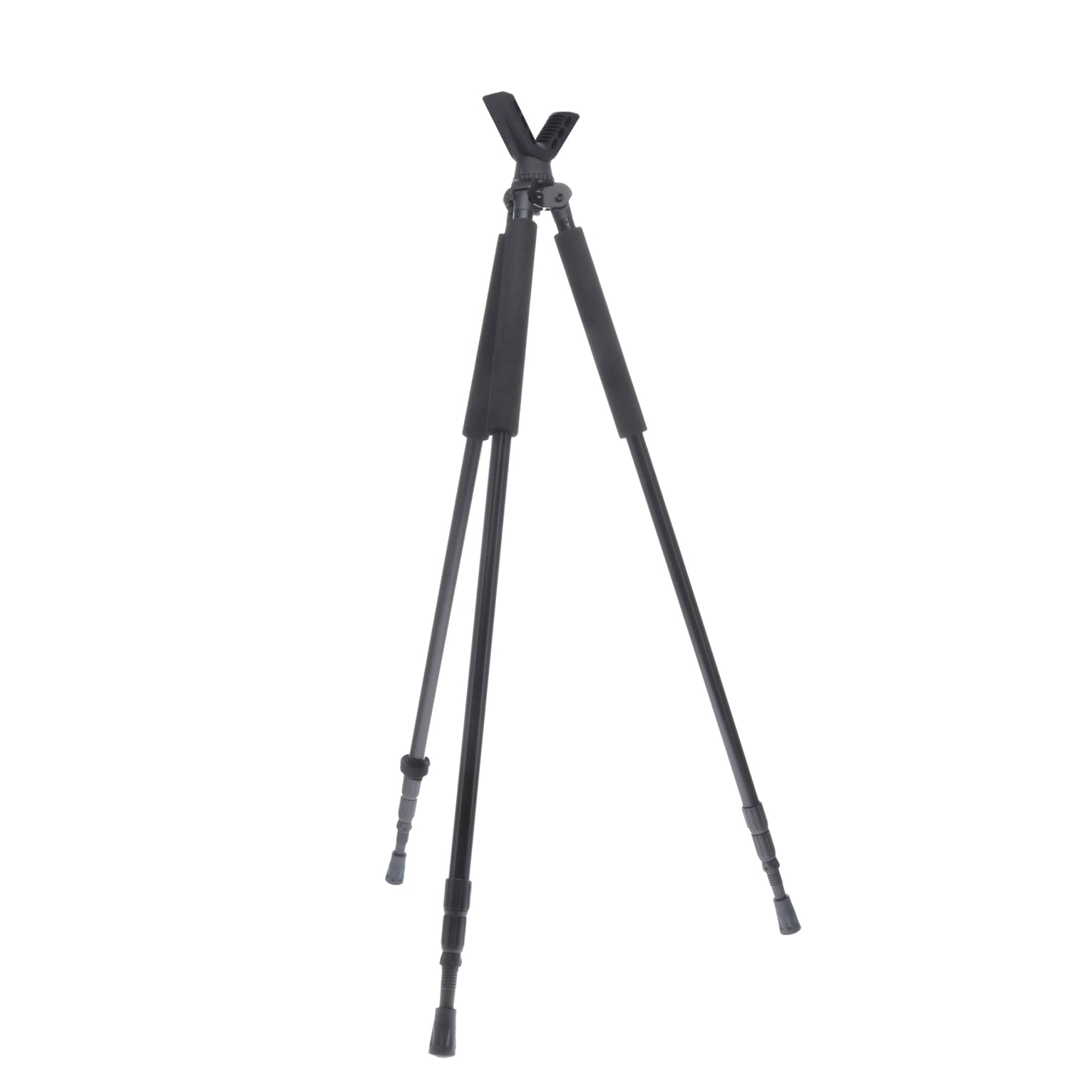 TRUGLO Solid Shot Adjustable Rifle & Crossbow Hunting Tripod - Durable Collapsible Design with 360° Rotating Head (22-68 inch) for Precision Shooting, Hunting & Outdoor Adventures