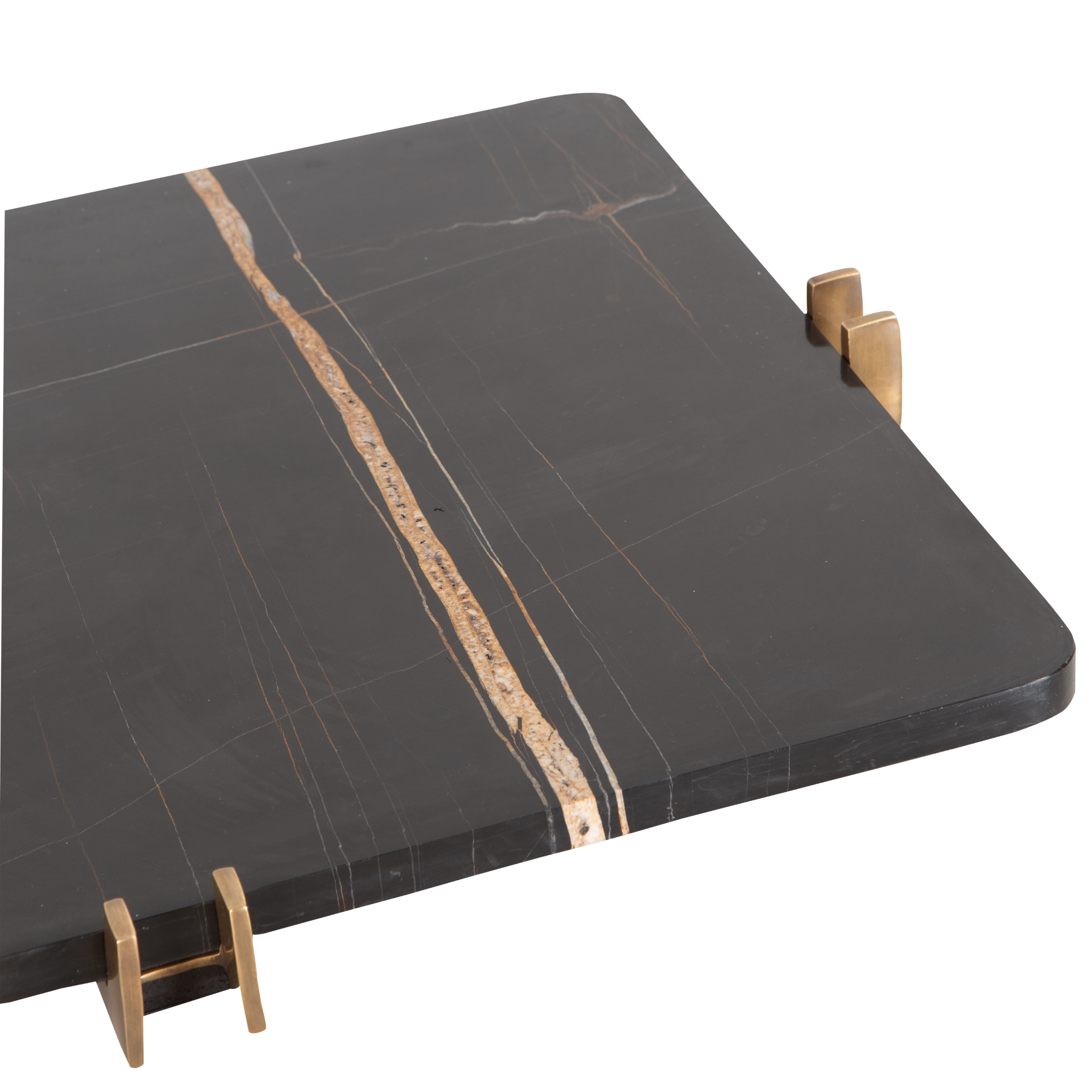 Elegant Lockhart Marble Tray - Premium Marble Serving Tray for Dining, Bathroom & Home Decor | Perfect for Entertaining, Jewelry Display & Vanity Organization