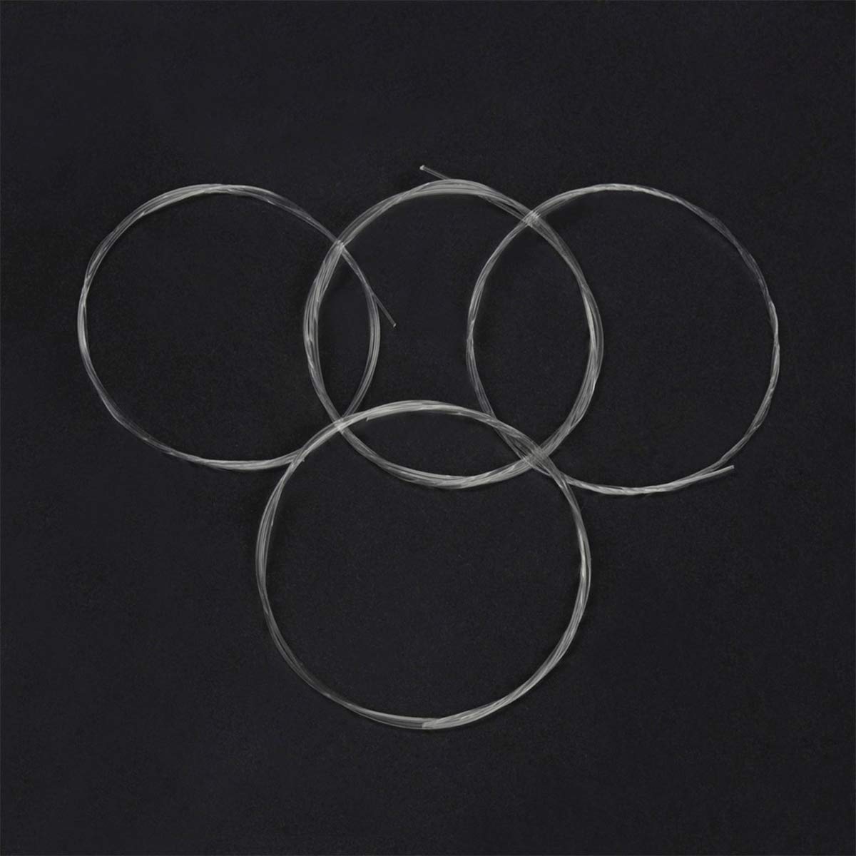 Premium Clear Nylon Ukulele Strings - 3 Full Sets with 5 Guitar Picks & Green Cleaning Cloth | Perfect for Ukulele Maintenance & Replacement | Ideal for Beginners, Professionals & Travel Musicians