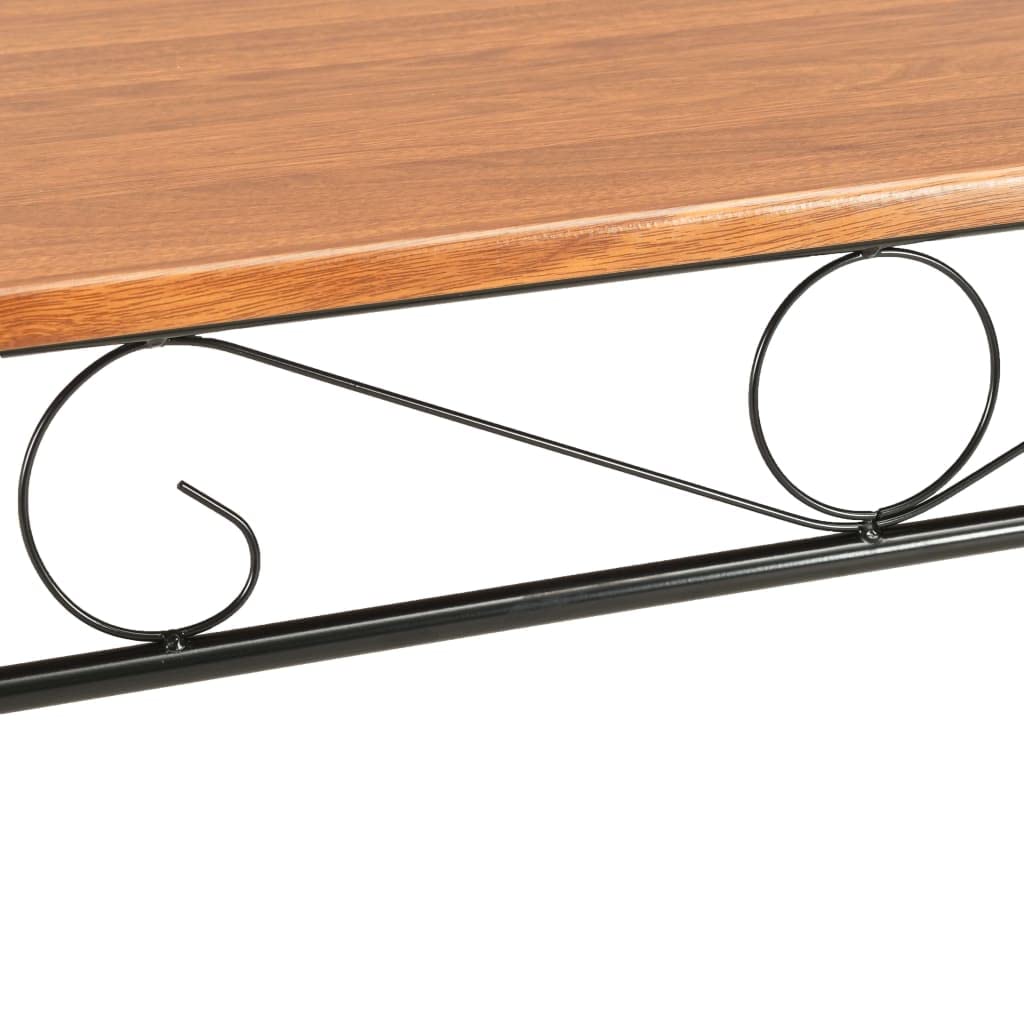 Industrial Style Dining Table 47.2