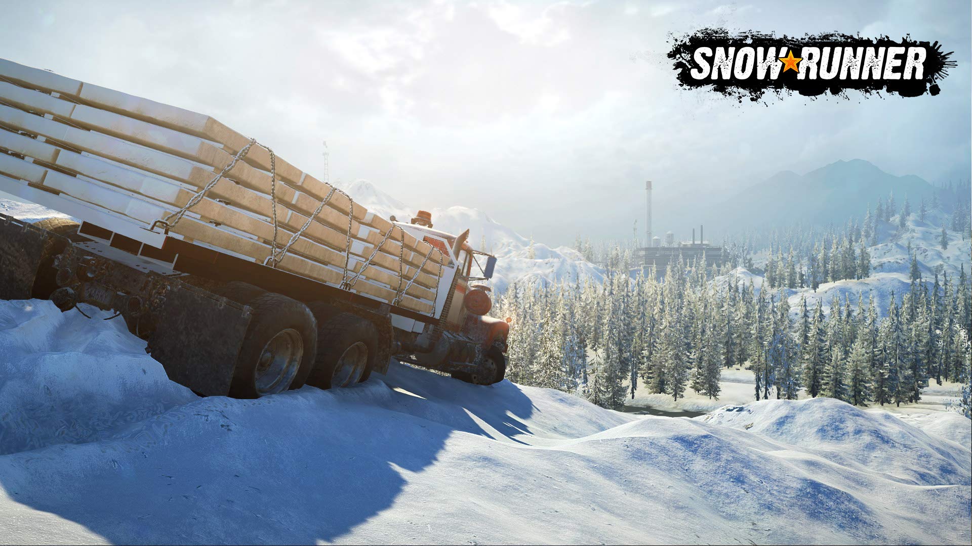 Snowrunner - Off-Road Truck Simulation Game for Windows PC - Adventure Through Extreme Terrains & Deliver Cargo