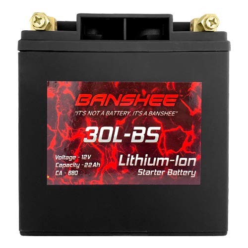 YTX30L-BS LiFePO4 Motorcycle Battery for Harley-Davidson FL/FLH Touring 1450CC (1999+) - High Performance Replacement Battery for Long Rides & Extreme Weather Conditions