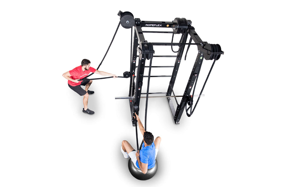 Ropeflex RX8200 Infinity Rack Rope Trainer - Professional Strength Training Equipment for Home & Gym | Perfect for Boxing, MMA, CrossFit & Fitness Workouts
