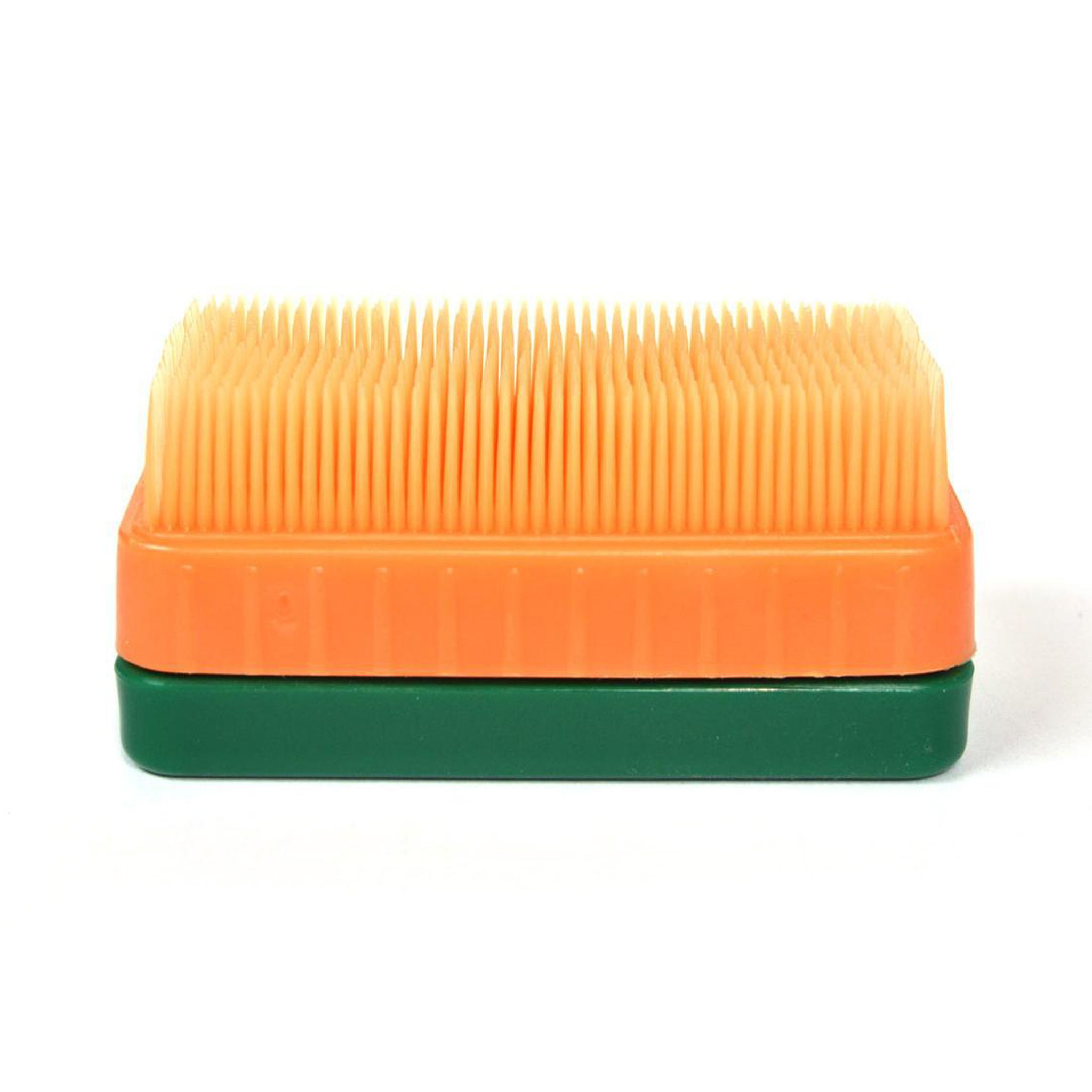 Organic Carrot-Shaped Hair Brush Gs038C - Gentle Detangling & Styling for Kids & Adults - Perfect for Home, Travel & Salon Use