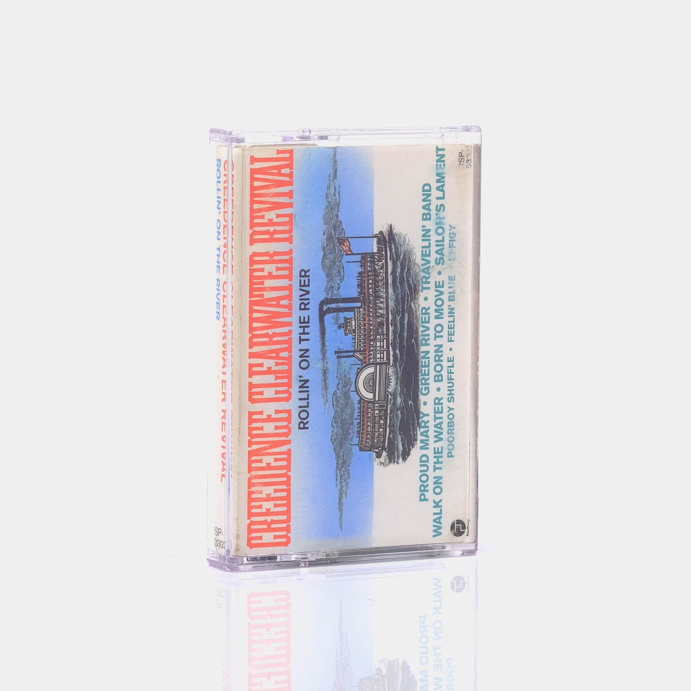 Vintage Creedence Clearwater Revival Rollin' On The River Cassette Tape - Classic Rock Music Collectible - Perfect for Car Stereo, Walkman & Retro Music Lovers