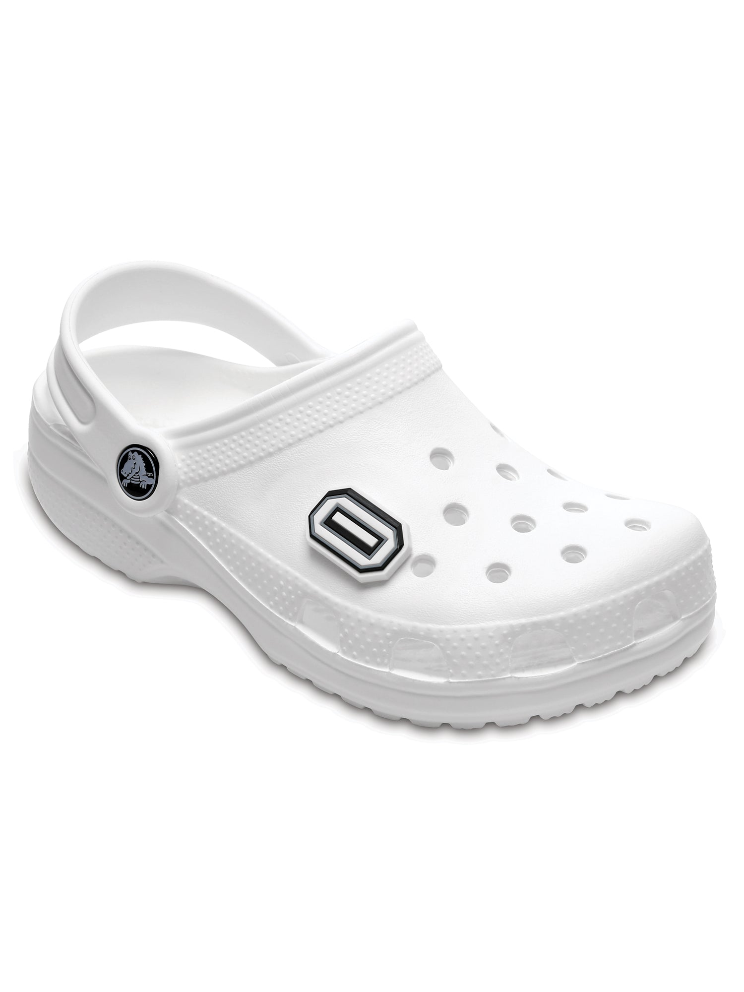 Crocs Jibbitz Black & White Number 0 Charms for Crocs Shoes - Fun Shoe Accessories for Kids & Adults - Perfect for School, Work & Casual Wear