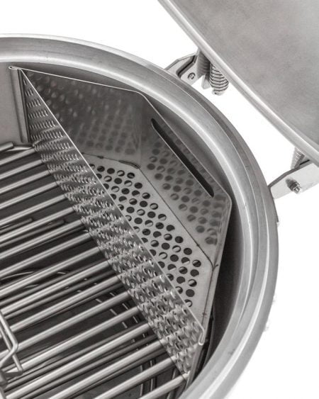 Blaze Grills BLZKMDOCBDRP Easy Light Indirect Cooking System with Moisture Enhancing Pan - Premium BBQ Grill Accessory for Outdoor Cooking, Smoking & Grilling Perfect for Backyard, Camping & Tailgating