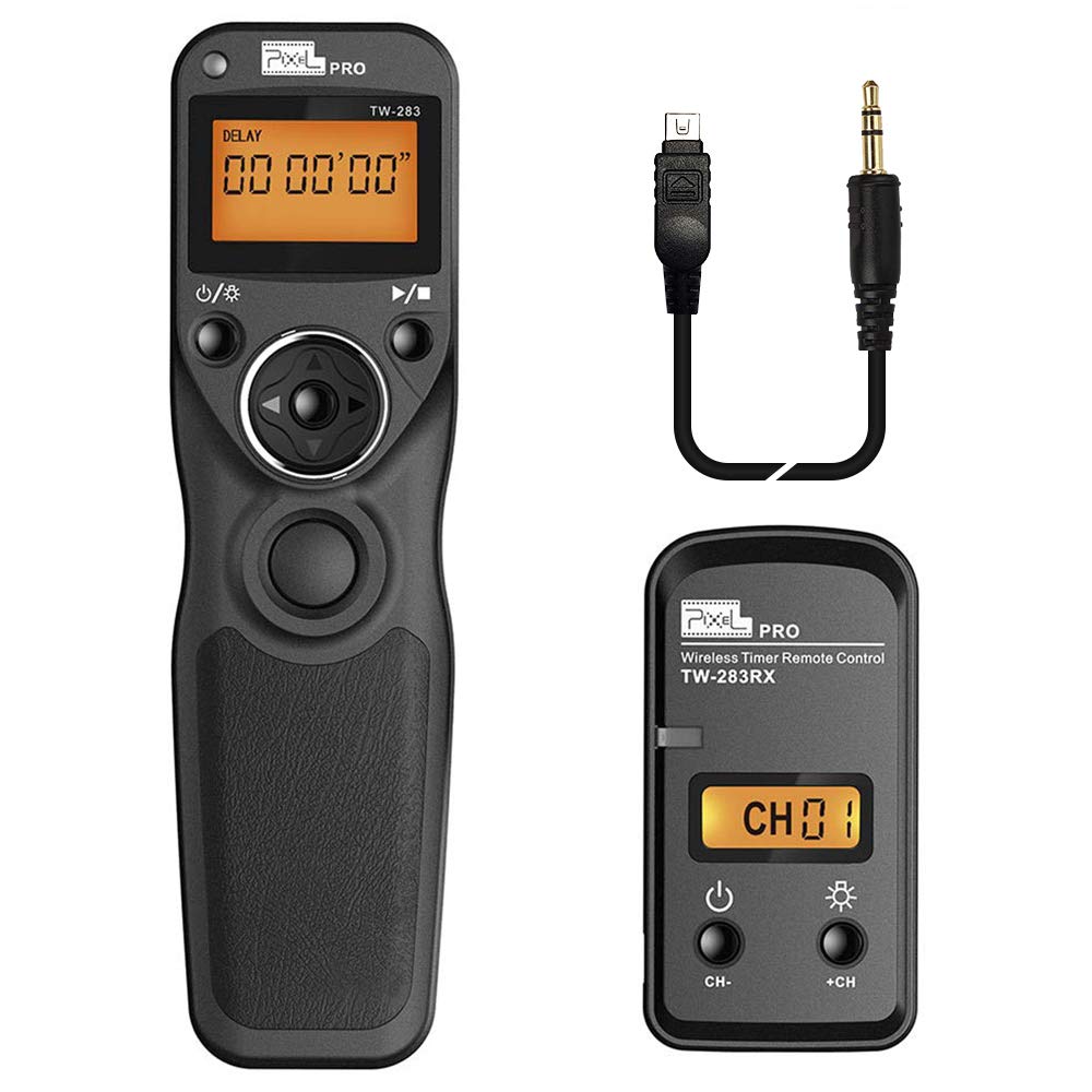 Pixel Wireless Shutter Release Remote Control Timer TW-283 UC1 for Olympus Cameras - Perfect for Time-Lapse, Group Photos & Hands-Free Shooting