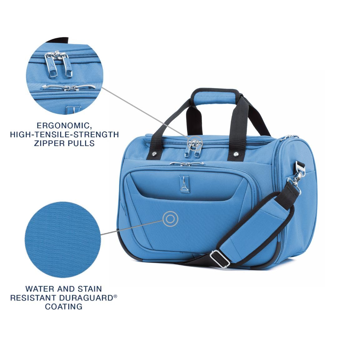 Travelpro Maxlite 5 Softside Lightweight Underseat Carry-On Luggage - Compact Overnight Weekender Bag for Business Travel & Weekend Getaways - Perfect Airplane Personal Item & Train Commute Companion