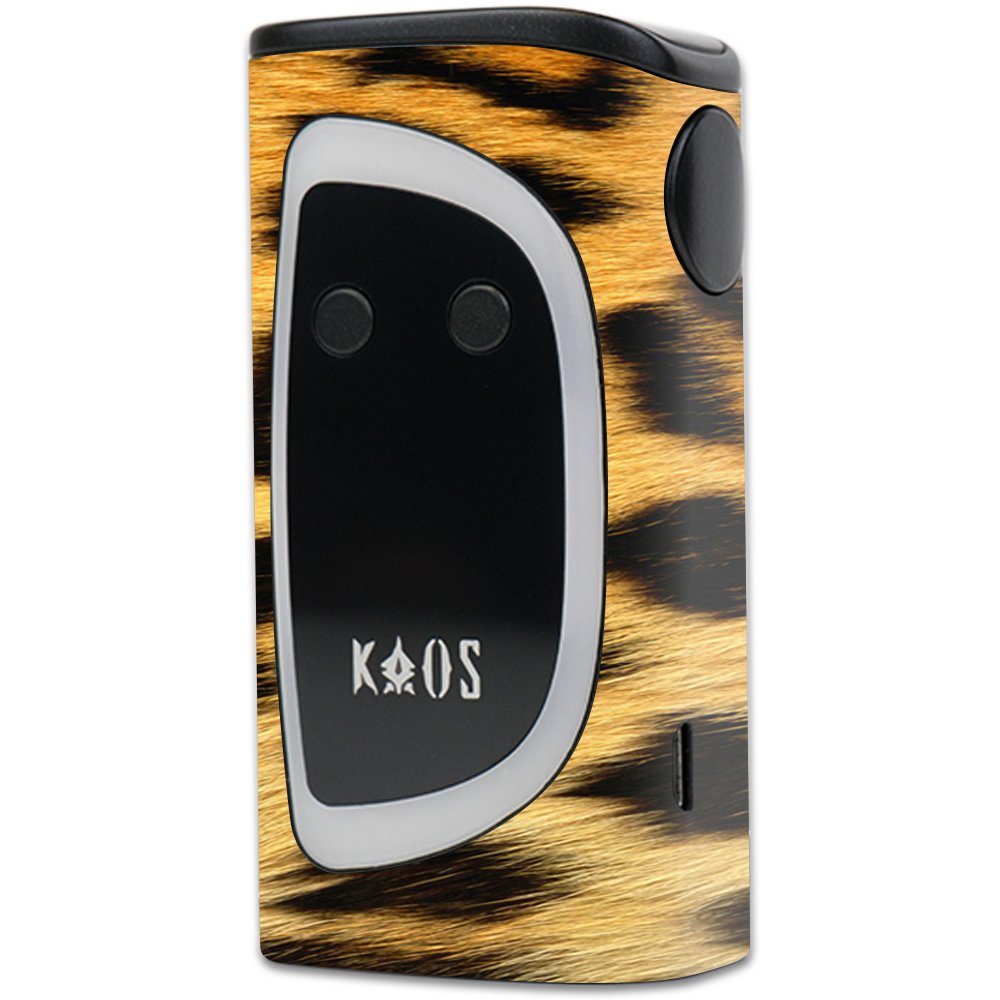 MightySkins Vinyl Decal Wrap Cover for Sigelei KAOS Spectrum Kit - Cheetah Print | Protective & Durable Skin | Easy to Apply & Remove | Made in USA | Perfect for Vape Mod Protection & Style Customization