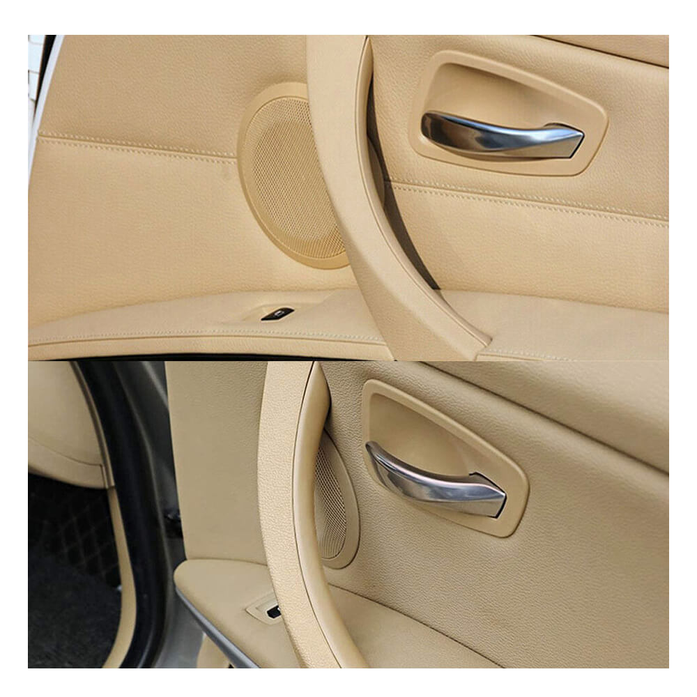 BMW 2004-2012 Right Front & Rear Interior Door Handle Replacement - OEM Style Car Door Handle for E60 E61 E63 E64 5 6 Series (Perfect for DIY Repair & Interior Upgrade)