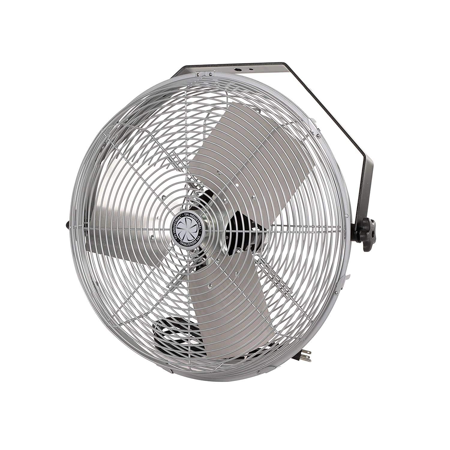 18 Inch TPI Wall Mount Fan - High Velocity Air Circulation for Home, Office, and Garage Cooling | Quiet & Energy Efficient