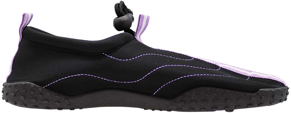 NORTY Wave Aqua Sock Water Shoes for Women - Quick-Dry Swim Beach Shoes with Non-Slip Sole - Lightweight Water Socks for Swimming, Surfing, Yoga & Beach Walking