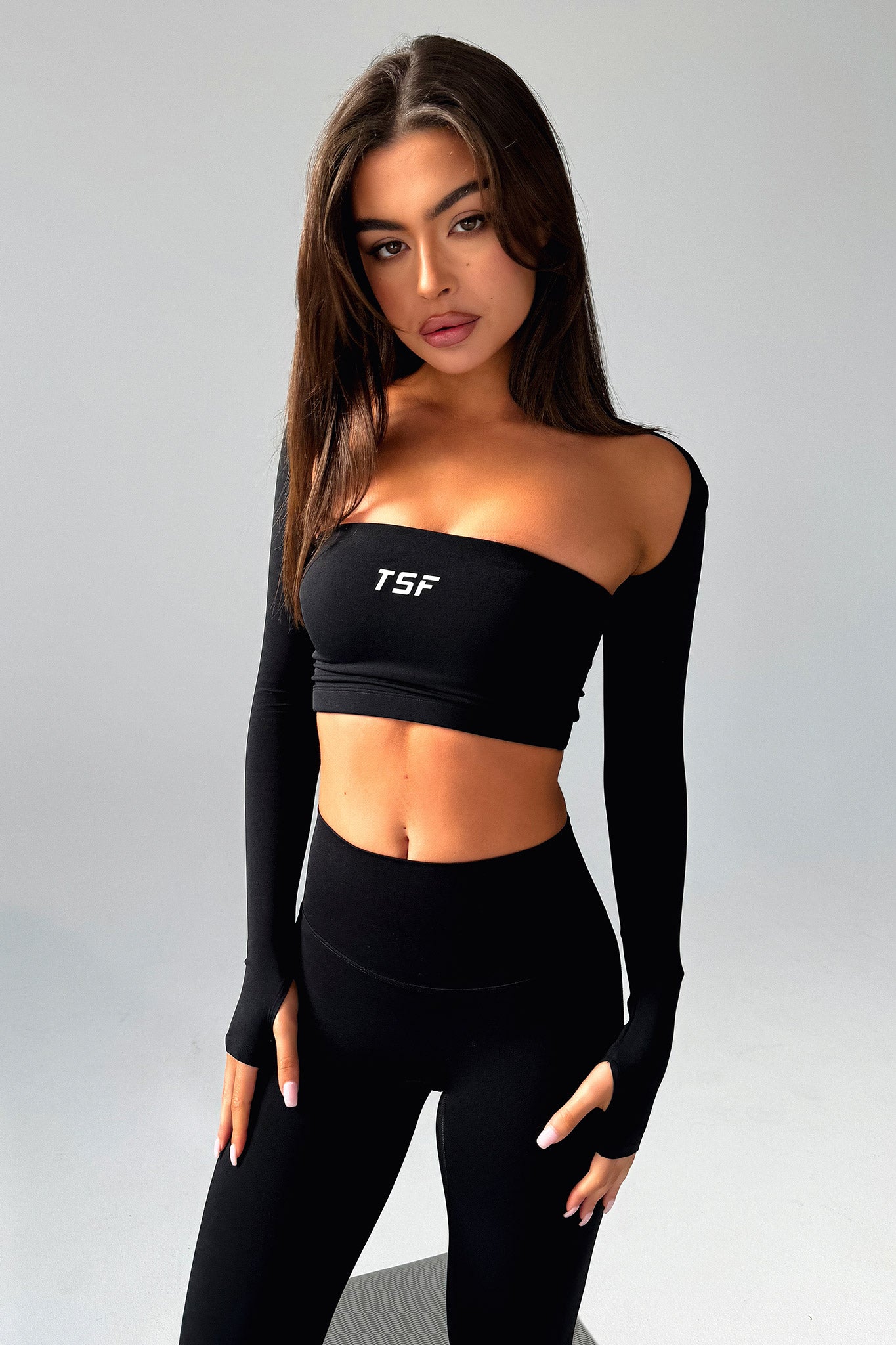 Koda Strapless Crop Top - Black | Women's Fashion, Summer Outfits, Casual Wear, Layering Essential