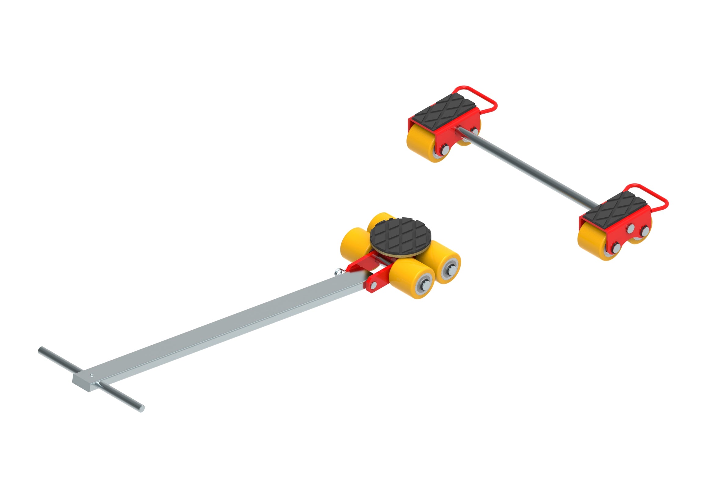 HTS i30 ECO Skate 3000kg-6000kg Heavy Duty Load Moving System - Perfect for Warehouse Equipment Relocation and Industrial Machinery Transportation