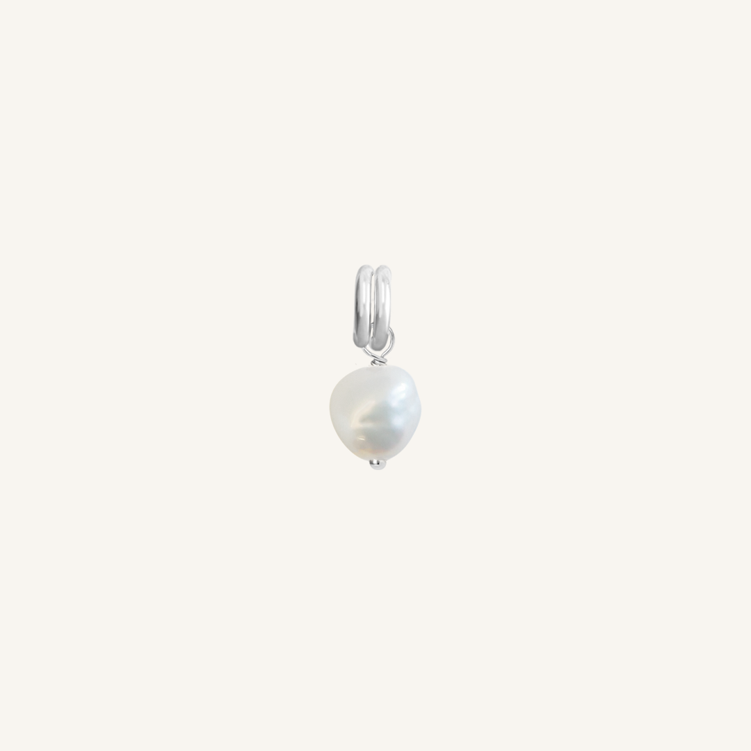 Mila Pearl Charm Necklace - Elegant & Dainty Pearl Jewelry for Women | Perfect for Weddings, Parties & Everyday Wear