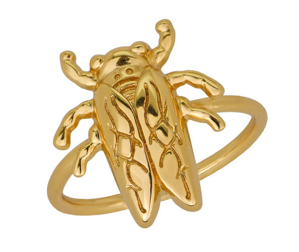 Goldbug Collection Baby Bug Ring - Sterling Silver Infant Ring for Newborns & Toddlers - Perfect for Christenings, Baby Showers & First Birthday Gifts