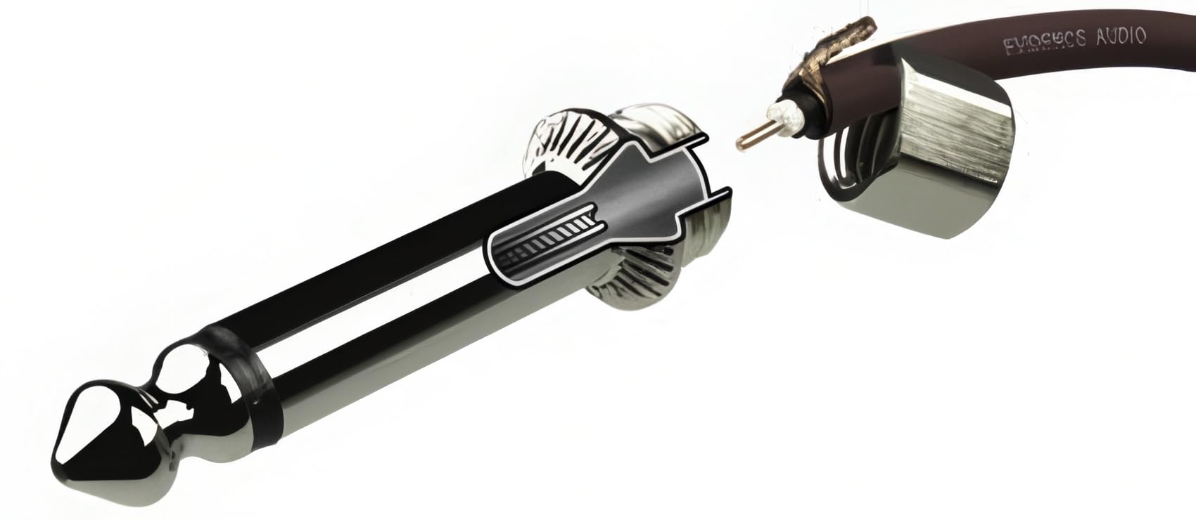 Evidence Audio Monorail 20ft Guitar Patch Cable - High-Quality Bulk Instrument Cable in Burgundy for Professional Musicians & Studio Recording
