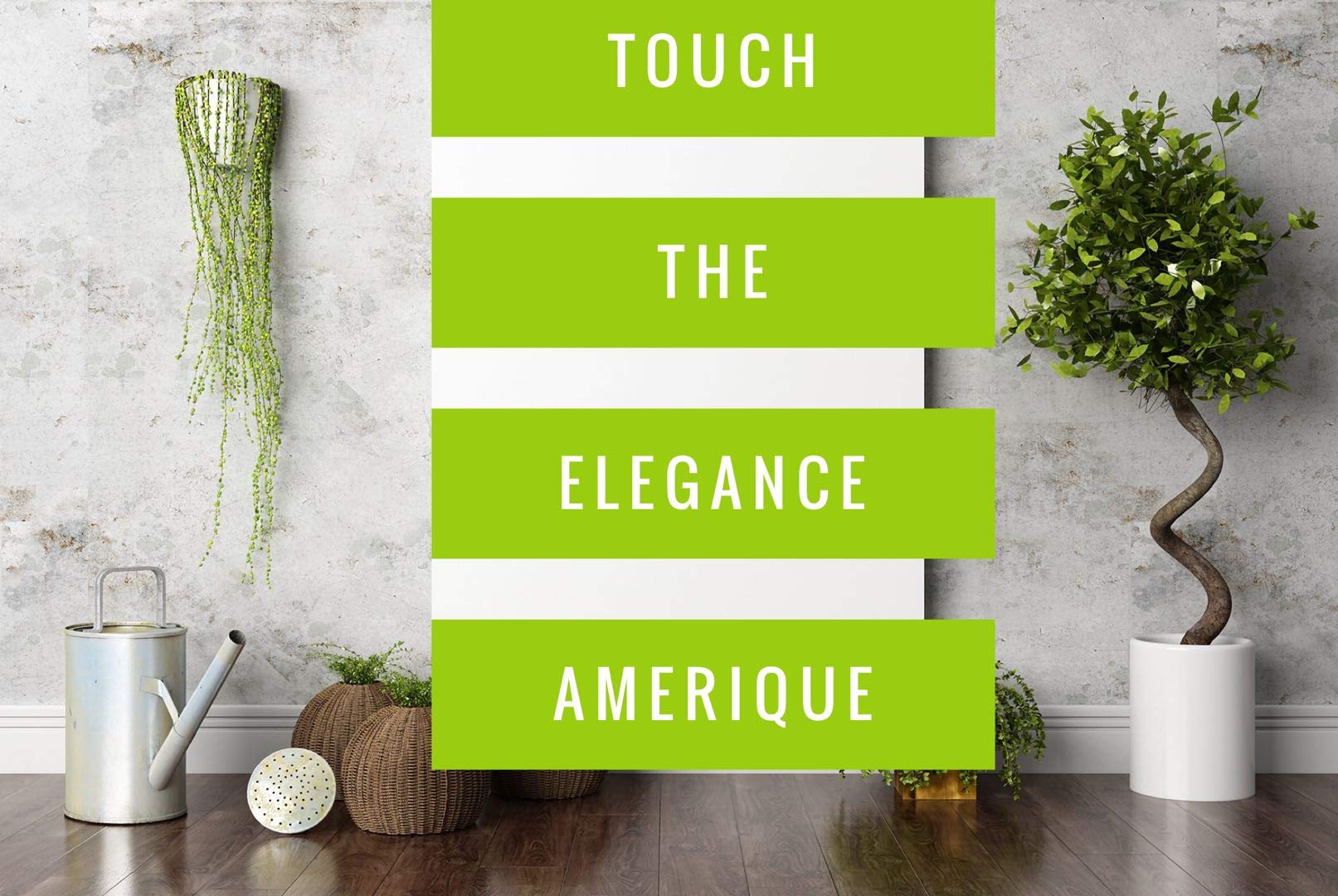 Pair AMERIQUE Realistic 3 Feet Artificial Dracaena Sansevieria Trifasciata Snake Plants - 32 Leaves Each with Nursery Pots - Feel Real Technology - Green - Perfect for Home Office Decor, Living Room, Bedroom & Indoor Spaces