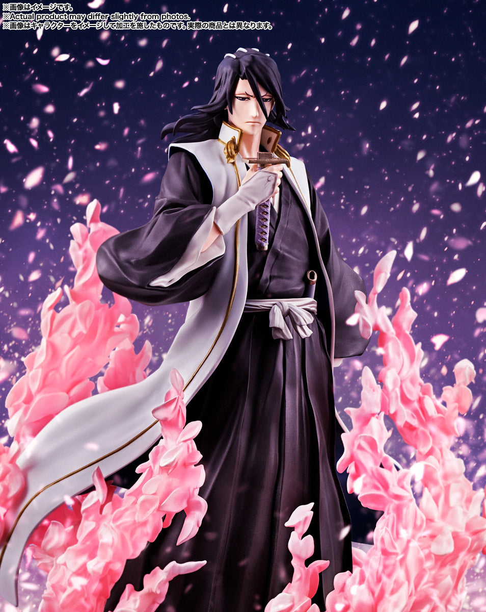 Figuarts Zero Bleach: Thousand Year Blood War Byakuya Kuchiki Anime Action Figure - Perfect for Anime Collectors, Display & Gift Giving