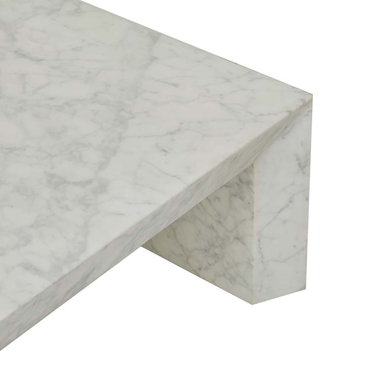 Elle Monument Coffee Table - Modern Living Room Centerpiece for Home Decor & Stylish Furniture