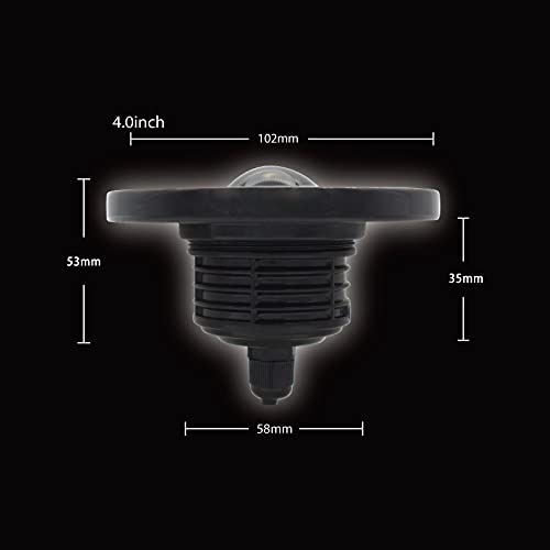 Brand Grill Angel Eye Halo Fog Driving Lamps - Compatible with Mini Cooper/S - High Visibility LED Fog Lights for Night Driving & Bad Weather Conditions