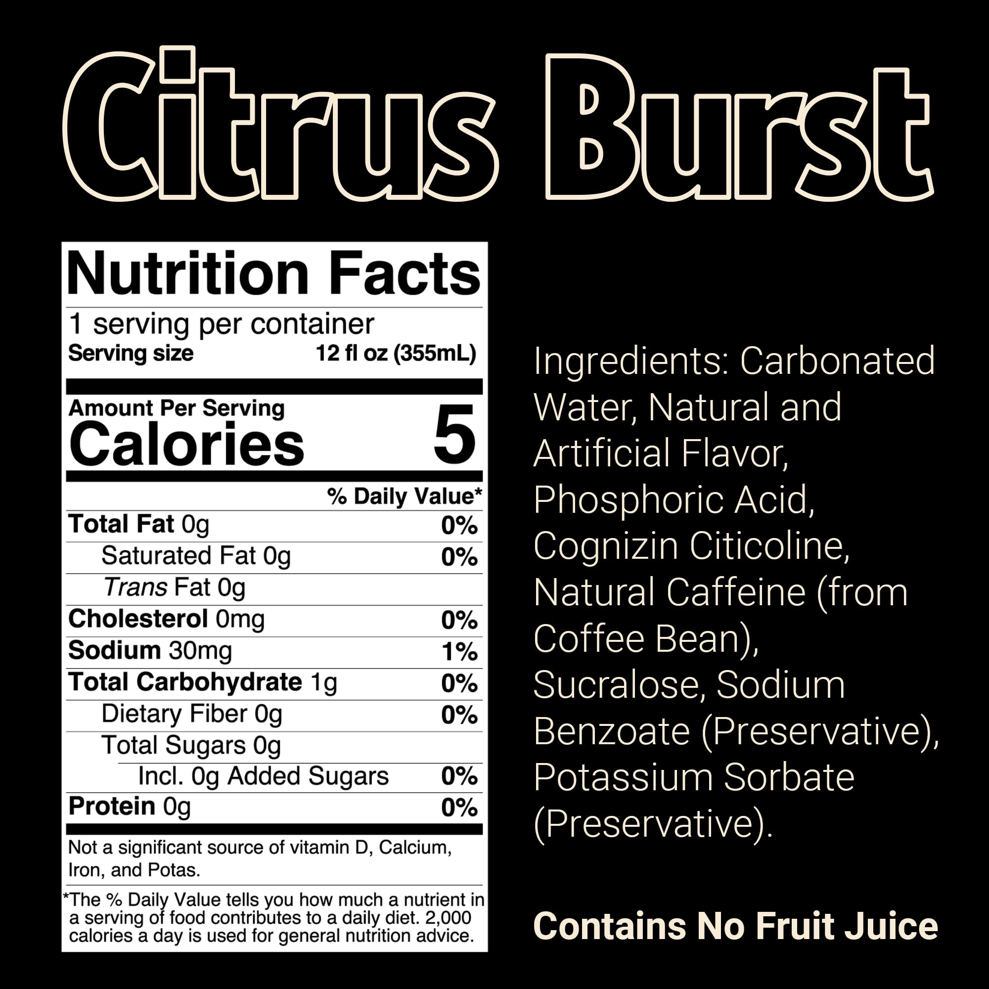 Sugar-Free Bum Energy Drinks - 12 Pack (355ml Each) | Low-Calorie Caffeine Boost for Workouts, Gaming & All-Nighters