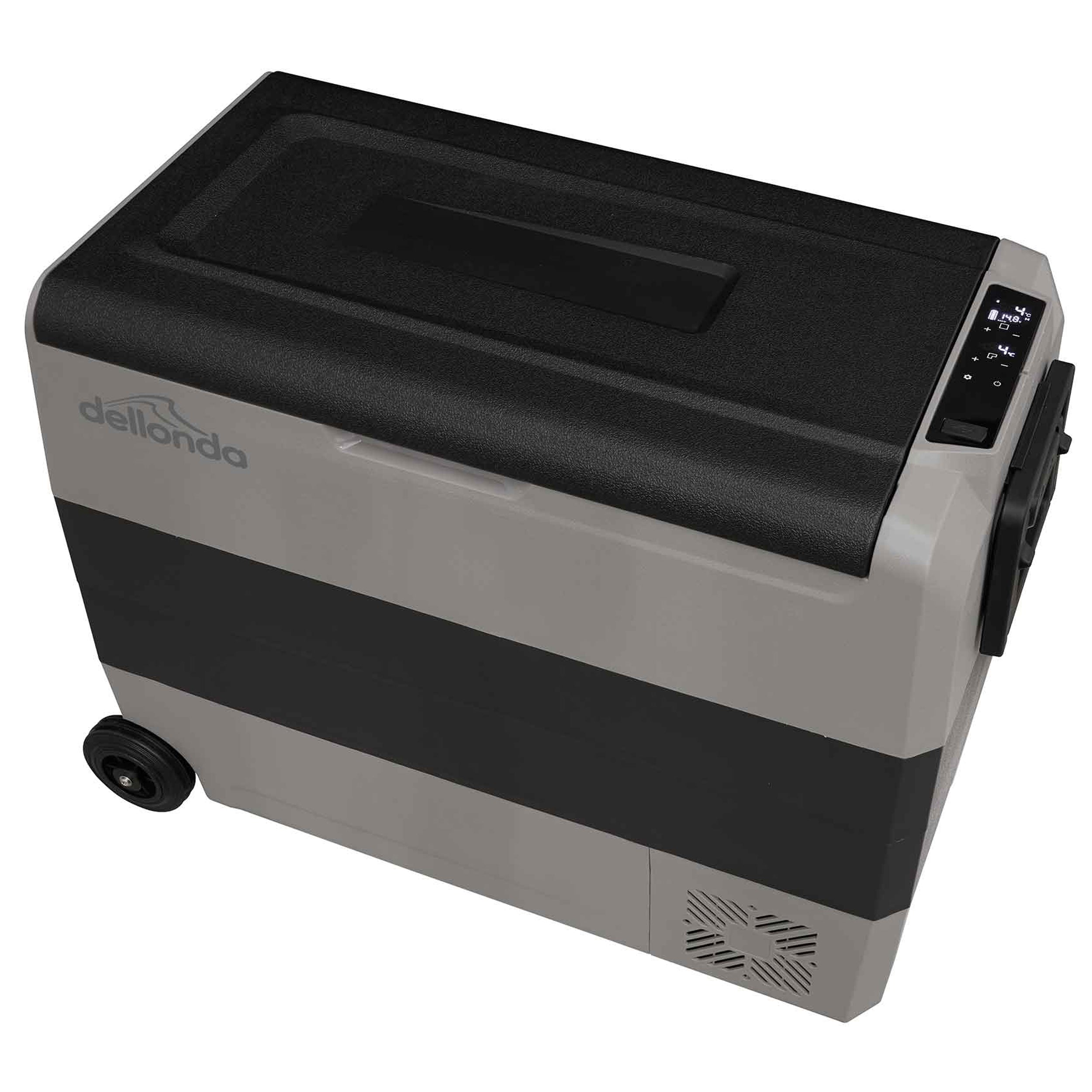 60L Portable Car Fridge Freezer - 12V/24V/230V Dual Zone Compressor Cooler for Road Trips, Camping & Outdoor Adventures - DL133 Model