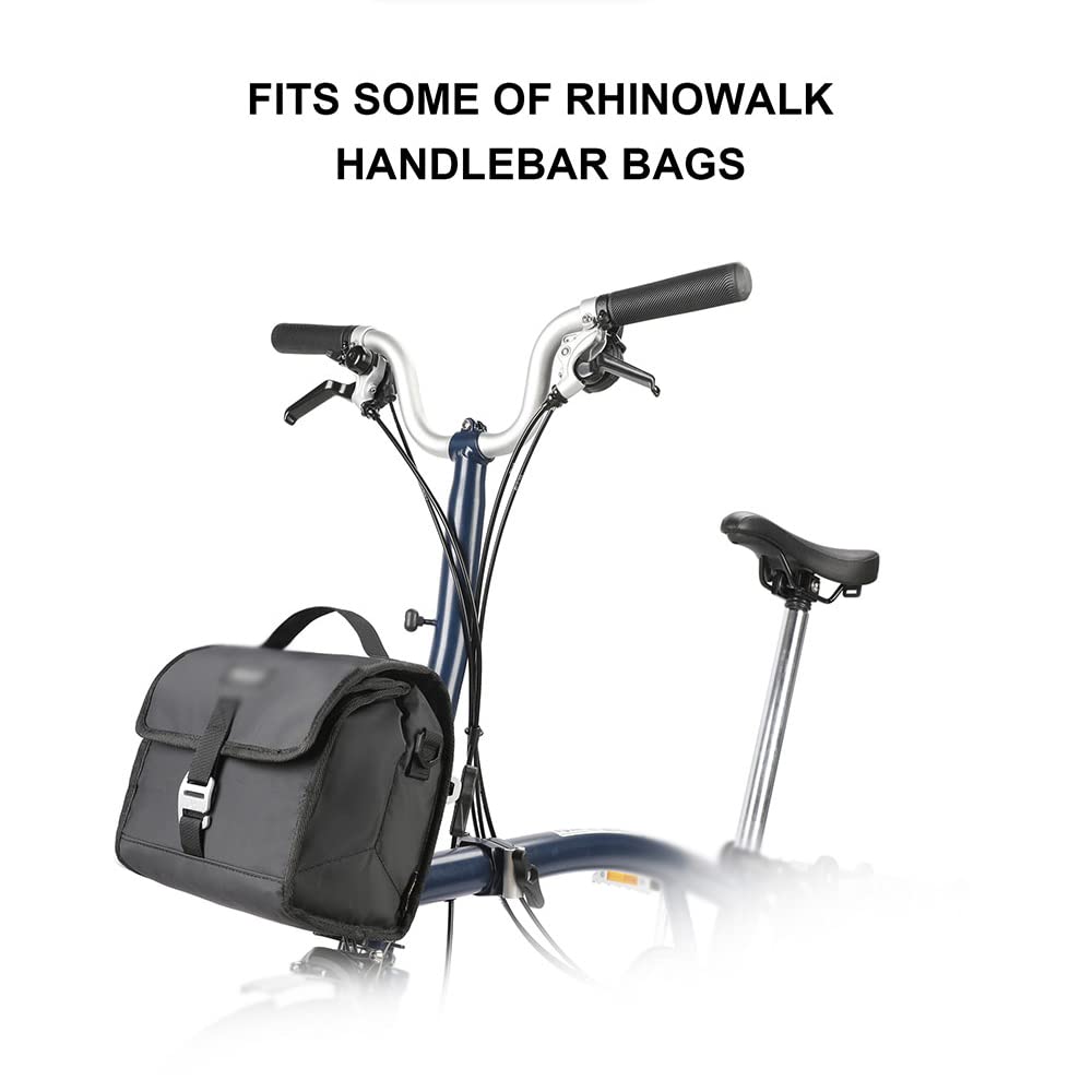 Brompton Bike Front Bag Adapter - Aluminum Alloy Folding Bicycle Bag Bracket for Easy Installation | Perfect for Commuting, Travel & Urban Cycling Accessories